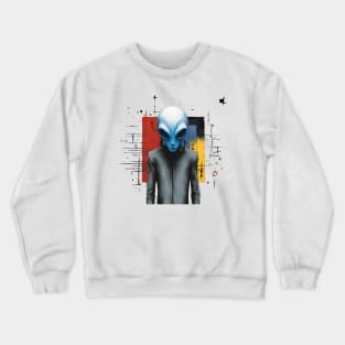 resident alien #004 Crewneck Sweatshirt